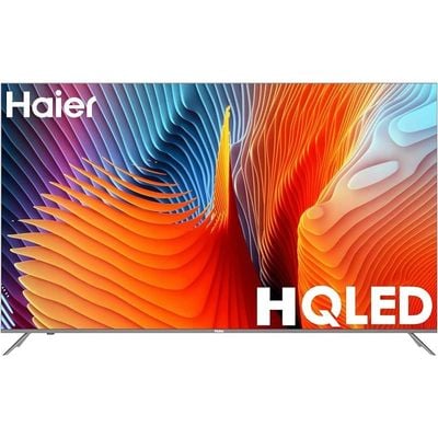 Haier 65 Inch 4K UHD Smart TV Android Official With Google Assistant, Google Play, Netflix, YouTube, Shahid, Wi-Fi, Bluetooth, Color Black Model- H65S6UG -1 Year Full Warranty