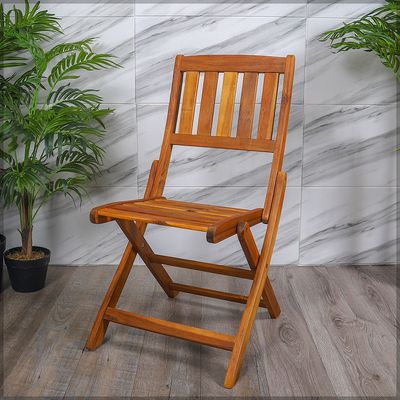 YATAI Wooden Folding Chair – Patio Wooden Relaxing Chairs – Wood Foldable Chair For Home Indoor Outdoor Garden Balcony Lawn Poolside Terrace Use