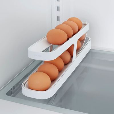 YouCopia RollDown Refrigerator Egg Dispenser, Space Saving Egg holder for the Fridge, BPA-Free, YCA-50414