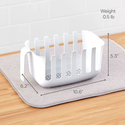 Youcopia Dry+Store Reusable Bag Drying Rack,Organizer, BPA-Free, YCA-50412