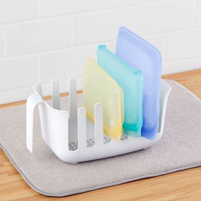 Youcopia Dry+Store Reusable Bag Drying Rack,Organizer, BPA-Free, YCA-50412