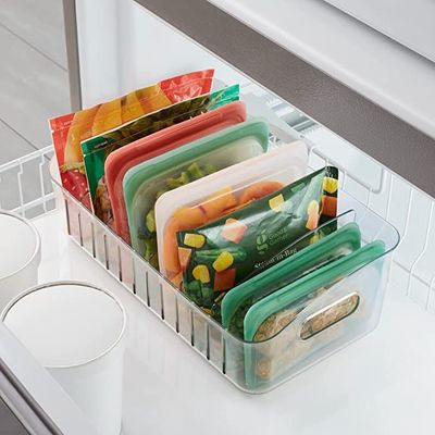 YouCopia FreezeUp Freezer Bin, 15", Clear