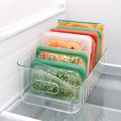 YouCopia FreezeUp Freezer Bin, 15", Clear