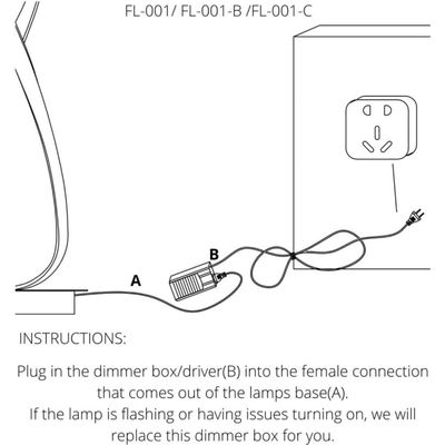 Twisted Arc Lamp-Golden