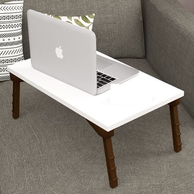 Home Canvas Luna Laptop Computer Table White