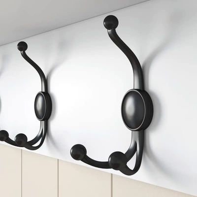 Home Canvas Modern Coat Rack Wall Hanger Coat Rack Clothes Hanger 120 Cm White