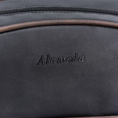 Alameda Multipurpose Dopp Kit - Black and Brown