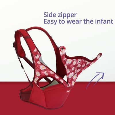 Sunveno Baby Carrier Flower - Red