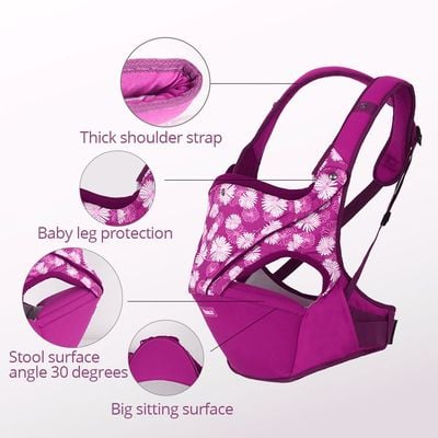 Sunveno Baby Carrier Flower - Purple