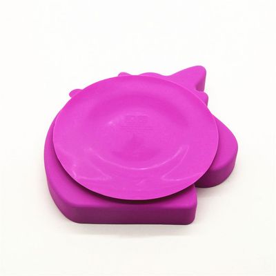 Eazy Kids Silicon Suction Plate - Unicorn Pink