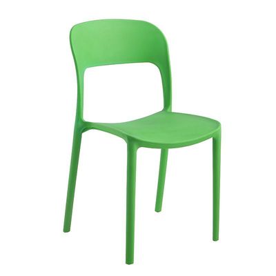 Maple Home Dining Chairs Plastic Stacking Modern Molded Side Chair  Kitchen and Dining Room Chair Indoor Outdoor