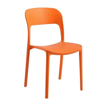 Maple Home Dining Chairs Plastic Stacking Modern Molded Side Chair  Kitchen and Dining Room Chair Indoor Outdoor