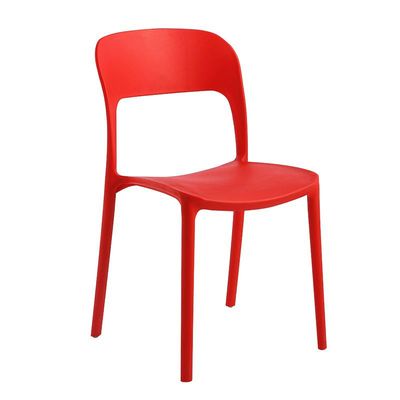 Maple Home Dining Chairs Plastic Stacking Modern Molded Side Chair  Kitchen and Dining Room Chair Indoor Outdoor