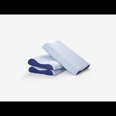 Sleepwell Naturalle Curve, Latex Foam Pillow For Comfortable Head And Neck Support