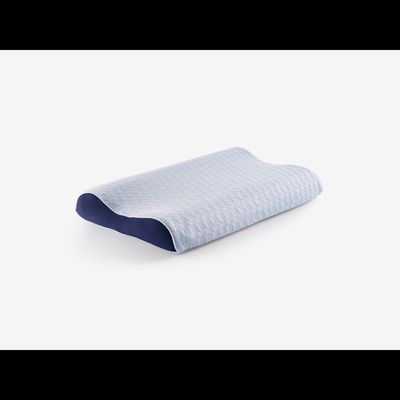 Sleepwell Naturalle Curve, Latex Foam Pillow For Comfortable Head And Neck Support