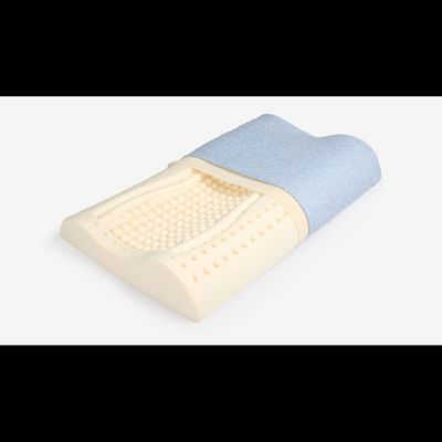 Sleepwell Naturalle Curve, Latex Foam Pillow For Comfortable Head And Neck Support