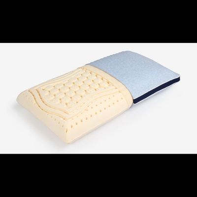 Sleepwell Naturalle Regular, Latex Foam Pillow For Comfortable Head And Neck Support