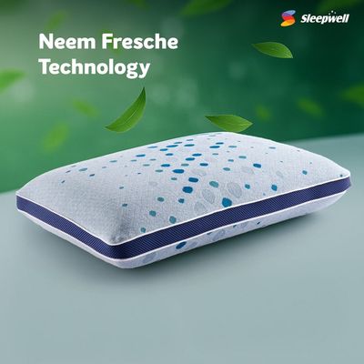 Sleepwell Latex Plus Regular Pillow