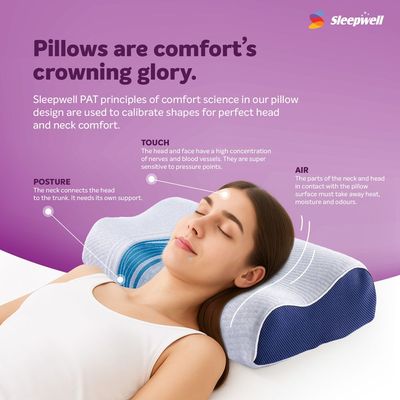 Sleepwell Nexa Curve Pillow
