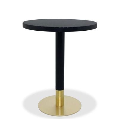 Maple Home Round Dining Table Modern Style Artificial Marble Table Top Golden Frame Kitchen Table Dining  Room Furniture