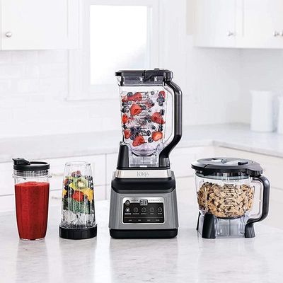 Ninja 3-IN-1 Food Processor 1200 W, ‎Black/Gray, BN801ME