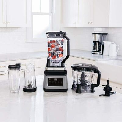 Ninja 3-IN-1 Food Processor 1200 W, ‎Black/Gray, BN801ME