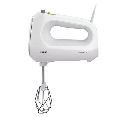 Braun Multimix 2 In 1 Hand And Stand Mixer 400 Watts, White, HM1070 WH