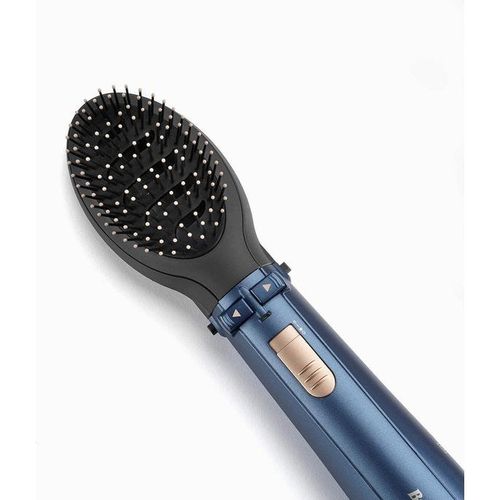 BaByliss Air Styler Pro 1000| 38mm Thermal Brush With 2,2m Swivel Cord | Rotating 50mm Soft Bristle Brush With 2 Heats Plus A Cool Setting lightweight Design & Salon-quality Results| AS965SDE(Blue)