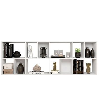 Lider Design Classic URBAN Bookshelf with 12 Shelves