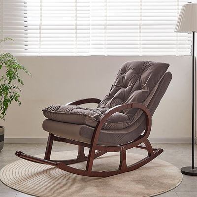 Wooden Chair Colonial and Traditional Super Comfortable Cushion (Walnut Finish)