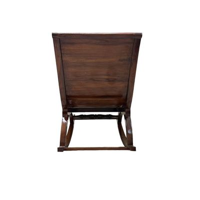 Wooden Twist Realm Handmade Sheesham Wood Honey Finish Rocking Chair
