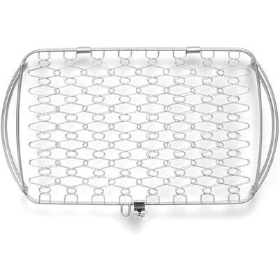 Weber Original Grilling Fish Basket, Large