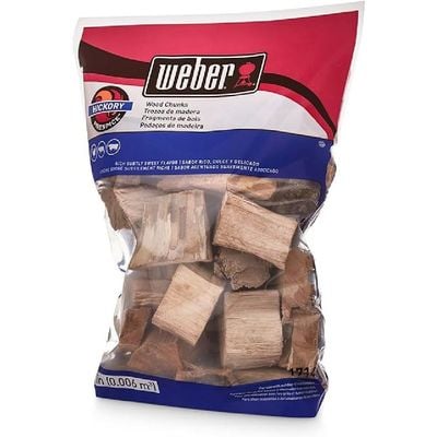 Weber 1.8Kg Hickory Wood Chunks