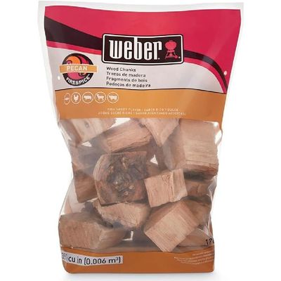 Weber 1.8Kg Pecan Wood Chunks