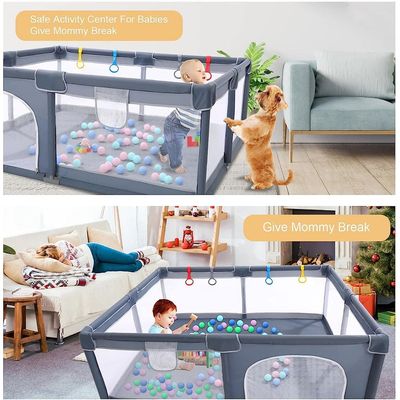 Large Baby Playard with 50PCS Balls with Playmats