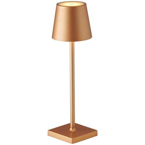 Cordless Battery Operated Table Lamp Night Lamp Golden