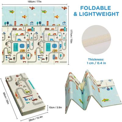 Random Foldable Waterproof Playmat With Thicken Foam