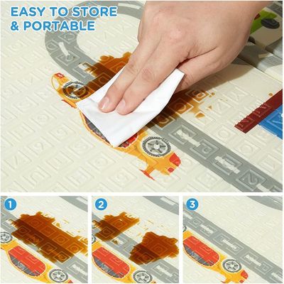 Random Foldable Waterproof Playmat With Thicken Foam