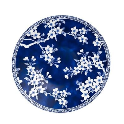 Tramontina Umeko 21cm Decorated Porcelain Dessert Plate