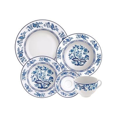 Tramontina Dulce 20 Pieces Decorated Porcelain Dinner Set