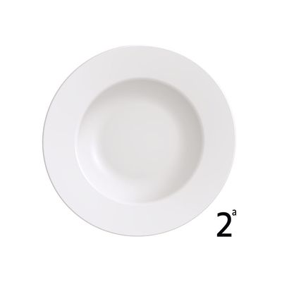 Tramontina 28cm Porcelain White Dinner Plate