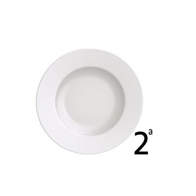 Tramontina 21cm Porcelain White Dessert Plate