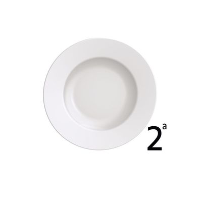 Tramontina 17cm Porcelain White Bread Plate