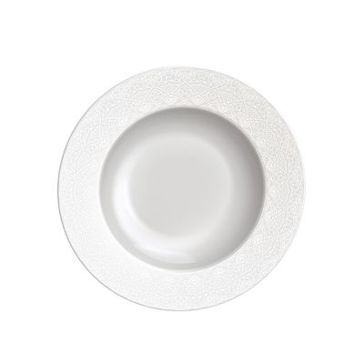 Tramontina Alicia 23cm Decorated Porcelain Deep Plate