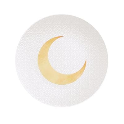 Tramontina Noor 25cm Ramadan Themed Decorated Porcelain Dinner Plate