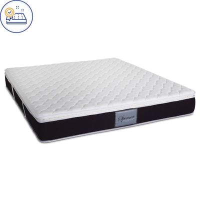 Spencer Pillow Top Spring Mattress With Foam Back Support Mattress Spine Balance For Pressure Relief (120x190x28)cm