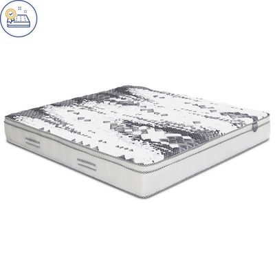 CHELSEA Pocket Spring Mattress With Foam Back Supported Mattress Spine Balance For Pressure Relief (90x190x28)cm