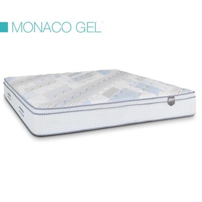 MONACO GEL Pocket Spring Mattress With Foam Back Supported Mattress Spine Balance For Pressure Relief (100x200x28)cm