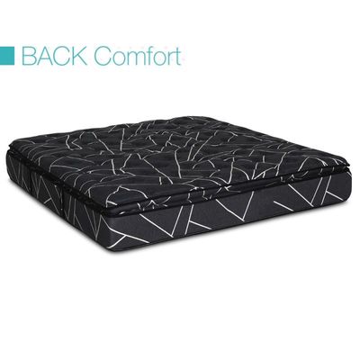 BACK Comfort Pocket Spring Mattress With Foam Back Supported Mattress Spine Balance For Pressure Relief (90x200x30)cm