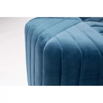 Lucid Hexagonal Shape Solid Wood Pouf Ottoman Stool
